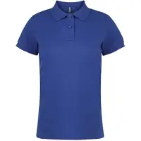 Asquith & Fox Dames/dames Poloshirt met korte mouwen en effen mouwen (Koninklijk)