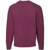 Fruit Of The Loom Heren Premium Ingelegd Sweatshirt (Bourgondië)