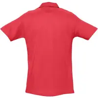 Sols Heren Lente II Korte Mouw Zwaarlijvig Poloshirt (Rood)