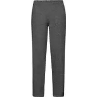 Fruit Of The Loom Uniseks Classic Heather Open Hem Joggingbroek voor Volwassenen (Donkere Heide)