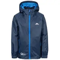 Trespass Kinderen/Kinderen Qikpac Waterdichte Packaway Jacket (Marine)