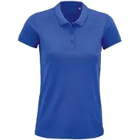 Sols Dames/dames Planet Organic Polo Shirt (Koningsblauw)