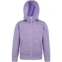 Mountain Warehouse Kinder/Kids Nevis Bontgevoerde Hoodie (Lila)