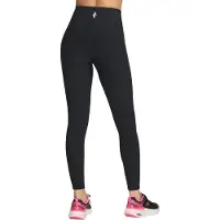SKECHERS Dames/Dames Go Flex Ribbed Leggings (Zwart)
