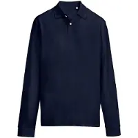 Sols unisex volwassen piqué poloshirt met lange mouwen (Franse marine)
