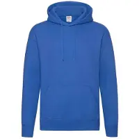 Fruit Of The Loom Heren Premium Hoodie (Koningsblauw)