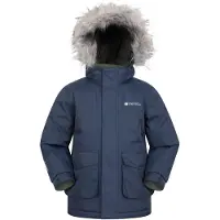 Mountain Warehouse Waterafstotend kinder/kinderjack met Ranger-logo (Blauw)
