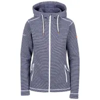 Trespass Dames/Dames Rootless Stripe Marl AT200 Fleecejack (Marine)