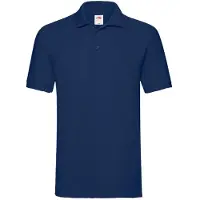 Fruit Of The Loom Heren Premium Piqué Poloshirt (Marine)