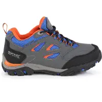 Regatta Kinderen/Kinderen Holcombe Lage Junior Wandelschoenen (Bruyèrehout / Blaas Oranje)