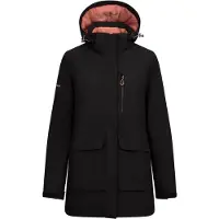 Trespass Dames/Dames Hosho Waterdichte Jas (Zwart)