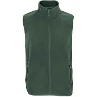 Sols Uniseks Microfleece gerecyclede bodywarmer voor volwassenen (Bosgroen)