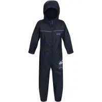 Regatta Great Outdoors Regenpak voor baby's en peuters, model Puddle IV, artikelnummer RG1344 (maat 86), kleur marineblauw