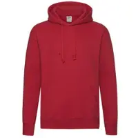Fruit Of The Loom Heren R Hoodie (Rood)