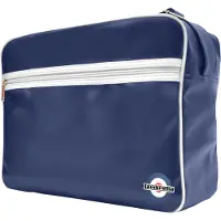 Lambretta Unisex Retro Tas voor Volwassenen (Marine / Wit)