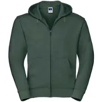 Russell athletic Russell Heren Authentiek Sweatshirt met capuchon (Fles groen)