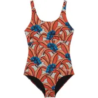 Regatta Dames/Dames Orla Kiely Tropical Eendelig Zwempak (Oranje)