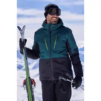 Mountain Warehouse Heren Interstellar II Ski jas (Donker groenblauw)