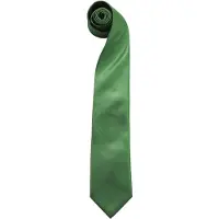 Premier Heren 'Kleuren' Effen Fashion / Zaken Stropdas (Emerald)