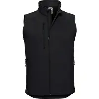 Russell athletic Russell Heren Softshell Gilet (Zwart)