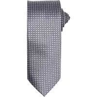 Premier Puppytooth Stropdas (Zilver)