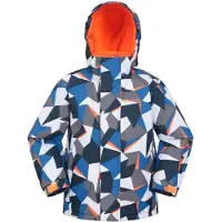 Mountain Warehouse Kinder/Kinder Mogal Geometrisch Ski-jack (Helder Blauw)