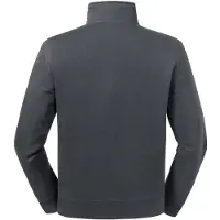 Russell athletic Russell Heren Authentieke Zip Neck Sweatshirt (Konvooi Grijs)
