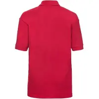 Russell athletic Russell Kinder/Kids Poloshirt (Klassiek rood)