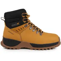 Regatta Heren Grindstone Nubuck Laarzen (Honing/Zwart)