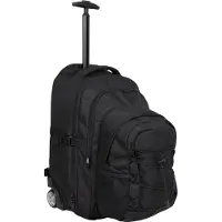 Mountain Warehouse Pioneer Wheeled Rugzak (Zwart)