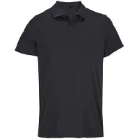 Sols Unisex Volwassen Pitcher Gerecycled Polyester Poloshirt (Zwart)