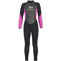 Trespass Dames/Dames Aquaria Volledig Wetsuit (Zwart)
