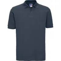 Russell athletic Russell Heren 100% Katoenen Korte Mouw Poloshirt (Franse marine)