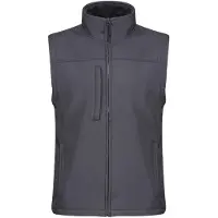 Regatta Heren Flux Softshell Bodywarmer / Mouwloos Jasje Waterafstotend en Windbestendig (Afdichting Grijs)