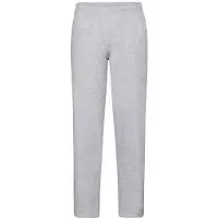 Fruit Of The Loom Uniseks Classic Heather Open Hem Joggingbroek voor Volwassenen (Heide Grijs)