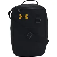 Under Armour Schoenentas met logo (Zwart/Metallic Goud)