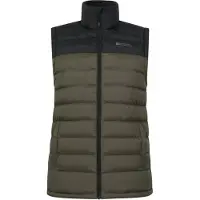 Mountain Warehouse Heren Seasons II gewatteerd gilet (Kaki Groen)