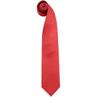 Premier Heren Kleuren Mode Stropdas (Rood)