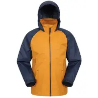 Mountain Warehouse Torrent II Waterdichte Jas voor kinderen/Kinderen (Geel)