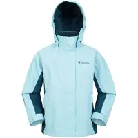 Mountain Warehouse Shelly Waterdichte Jas voor Kinderen/Kinderen (Turquoise)