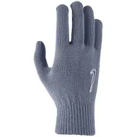 Nike Unisex gebreide winterhandschoenen voor volwassenen (Leisteen)
