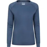 Mountain Warehouse Dames/Dames Talus Top met lange mouwen (Donkergrijs)