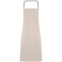 Premier Dames/Dames Slim Apron (geen Zak) / Werkkleding (Pakket van 2) (Natuurlijk)
