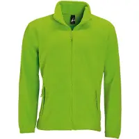 Sols Heren North Full Zip Outdoor Fleece Jacket (Kalk)
