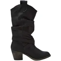 Rocket dog Vrouwen/dames Sidestep Mid-Calf Western Boot (Zwart)