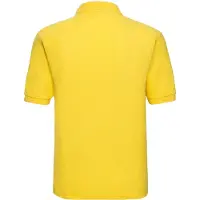 Russell athletic Russell Heren Polycotton Pique Poloshirt (Geel)