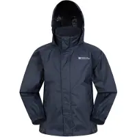 Mountain Warehouse Pakka II Waterdichte Jas voor Kinderen/Kinderen (Donkerblauw)