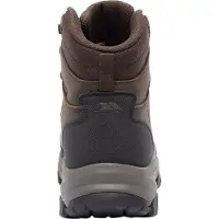 Trespass Heren Stride Leren Wandelschoenen (Donkerbruin)