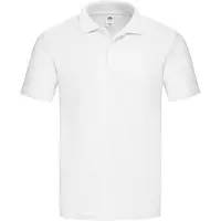 Fruit Of The Loom Heren Origineel Polo Shirt (Wit)