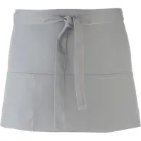 Premier Dames/Dames Kleuren 3 Zakschort / Werkkleding (Pakket van 2) (Zilver)